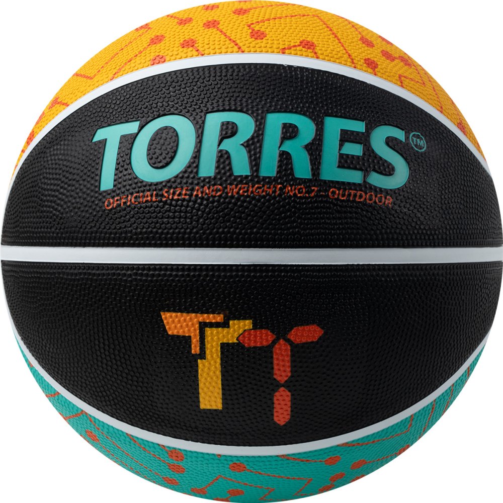 Мяч баскетбольный TORRES TТ, Размер 7
