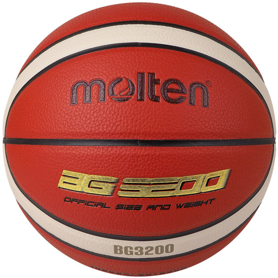 Мяч баскетбольный MOLTEN B6G3200, Размер 6