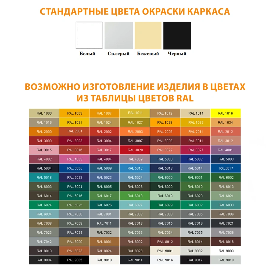 Модуль с мойкой металлический ТМм-1 (каркас белый)